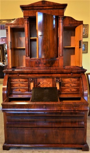 XIXe siècle - Bureau Période Biedermeier Autriche